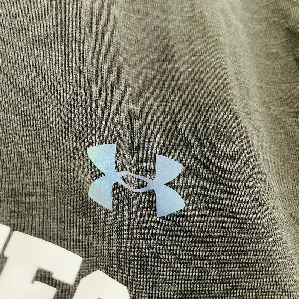 Under Armour Shirt Utah Utes Volleyball Rush HeatGear Black Mens Medium Gorpcore - Picture 2 of 6